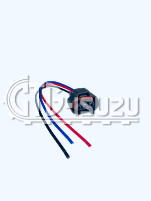 Фишка (разъем) датчика положения к/вала ISUZU 4HK1 E4 3-контакта