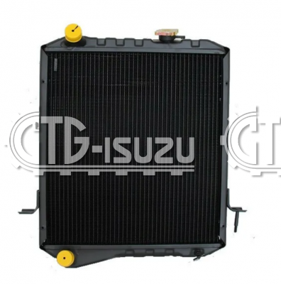 Радиатор охлаждения ДВС ISUZU 4HG1 NQR71/NPR71 Евро-2 (2-х рядный, медный) 8973710110