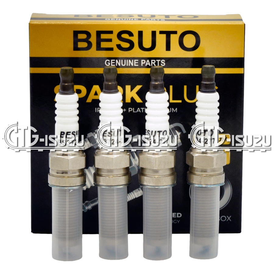 Свеча зажигания CNG (газовая) ISUZU 4HV1 Iridium + Platin-Iridium BESUTO BS3724-277 (0242140552) (фото 4)