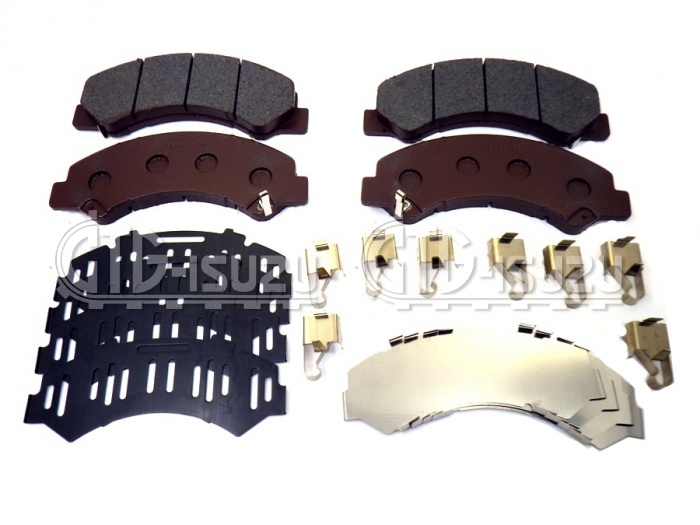 Колодки тормозные дисковые ISUZU NPR E5 (с установочным комплектом) BS3505-075 (8971686340)