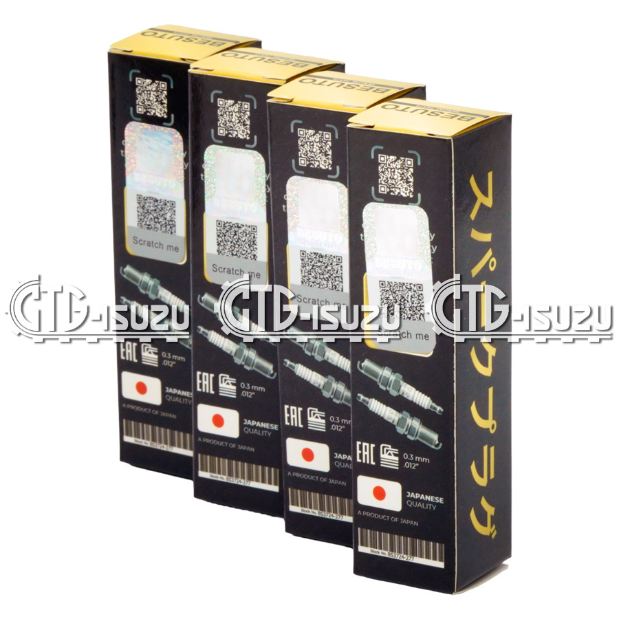 Свеча зажигания CNG (газовая) ISUZU 4HV1 Iridium + Platin-Iridium BESUTO BS3724-277 (0242140552) (фото 5)